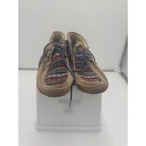 Twisted X Boots Casual Driving Moccasins Southwest Design WDM0064 Women's 9 M
